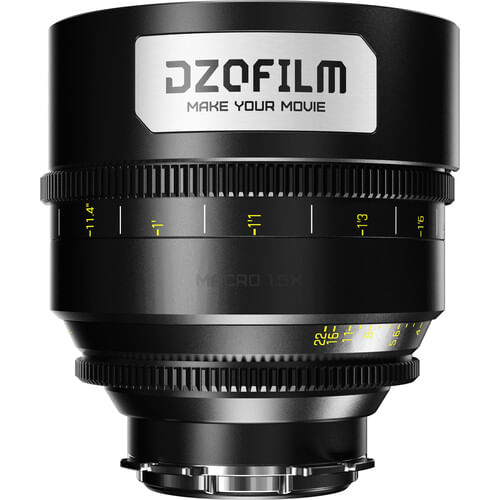 Lente DZOFilm 90mm T2.8 Gnosis Macro Prime (LPL con monturas PL y EF, pies)