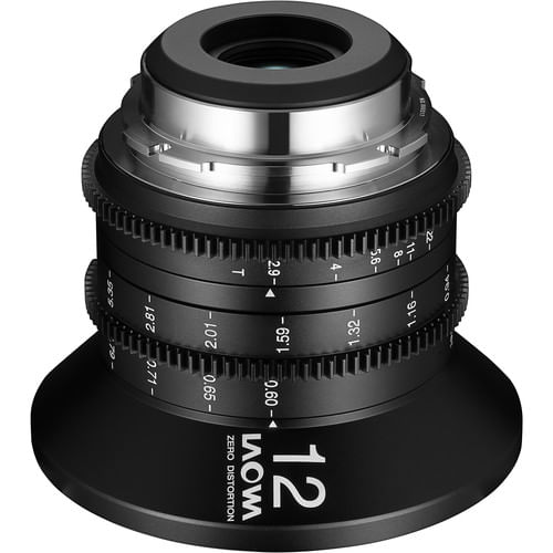 Lente de cine Venus Optics Laowa 12 mm T2.9 Zero-D (Canon EF)