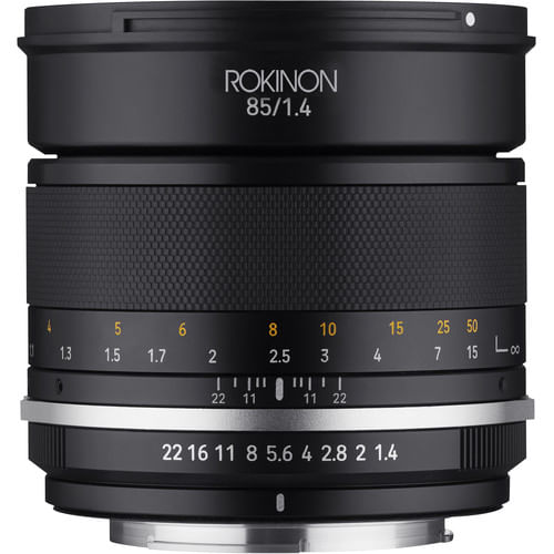 Lente Rokinon 85mm f/1.4 Serie II para Nikon F