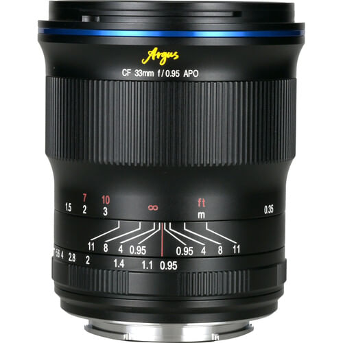 Lente Venus Optics Laowa Argus 33mm f/0.95 CF APO para Sony E