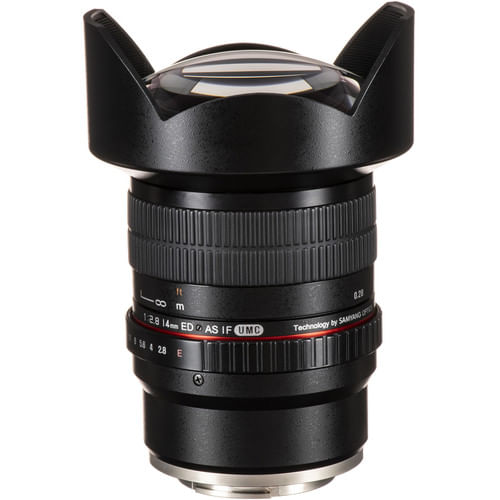 Lente Rokinon 14mm f/2.8 ED AS IF UMC para Sony E-Mount