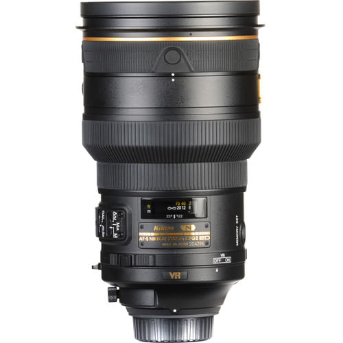 Nikon AF-S Nikkor 200 mm f/2g ed VR II lente