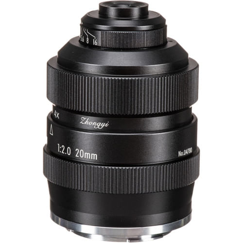 Mitakon Zhongyi 20 mm f/2 4.5x lente super macro para Canon EF-M