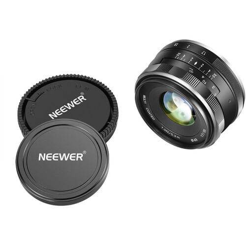 Neewer 35 mm f/1.7 lente principal manual para el montura Canon EF-M