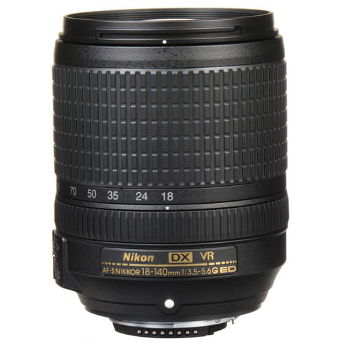 Nikon AF-S DX Nikkor 18-140 mm f/3.5-5.6g lente VR ED