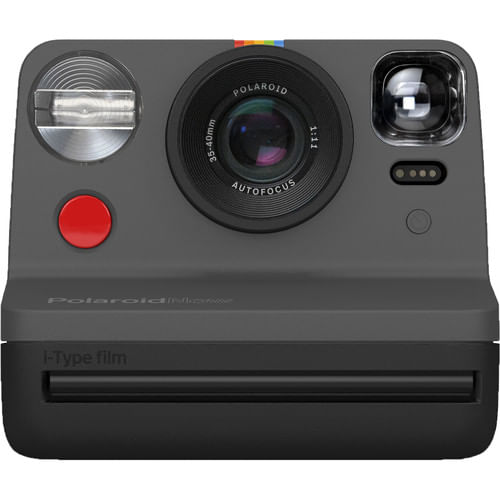 Polaroid ahora cámara de película instantánea (negro)