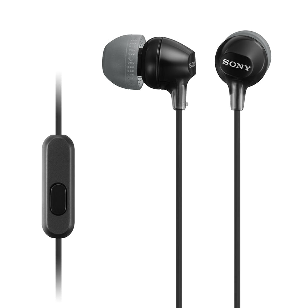 Audífonos in ear micrófono MDR-EX15AP Negro