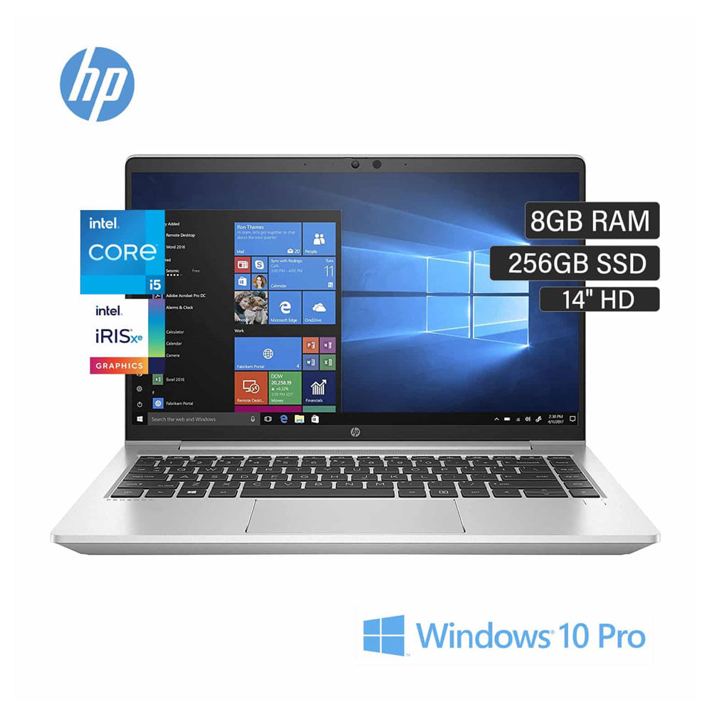 Laptop HP Probook 440 G8 14" Intel i5 11va Generación 8GB RAM SSD 256GB