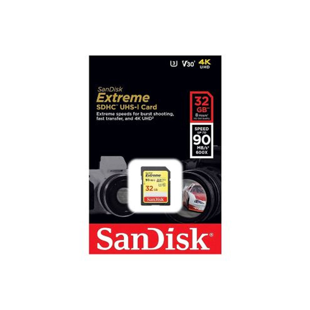 Memoria Micro SD HC Sandisk Extreme 32GB UHS-1 90Mb/s