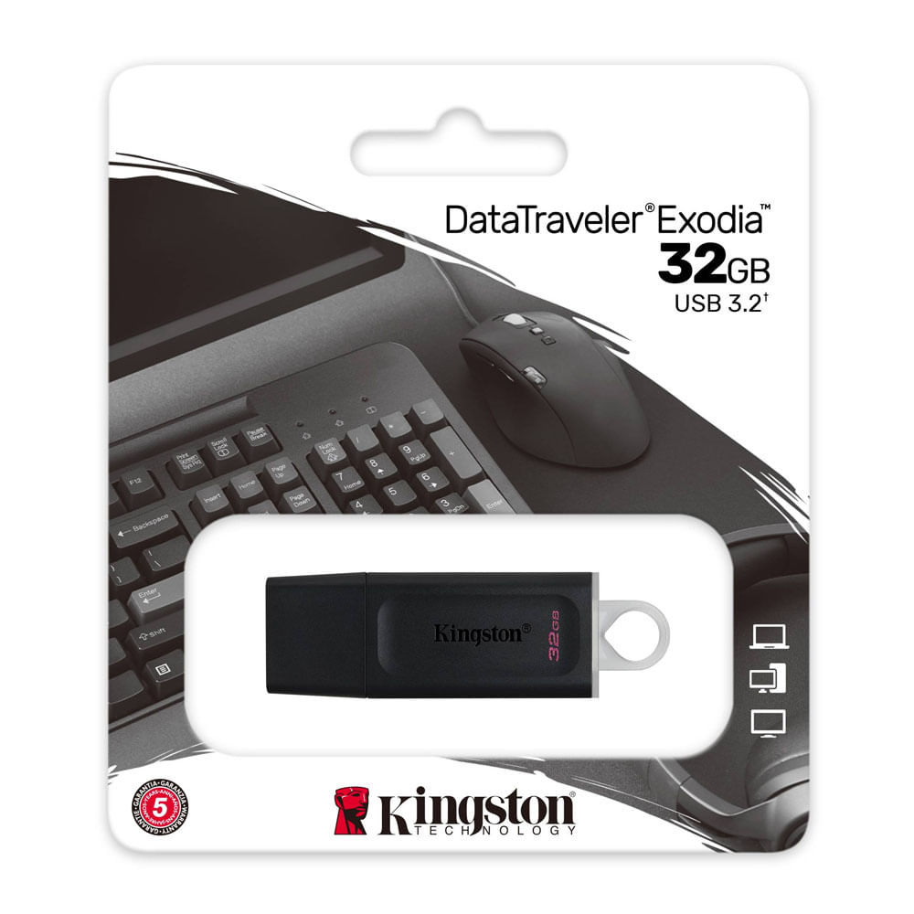 Memoria Flash USB Kingston Data Traveler Exodia 32GB USB 3.2