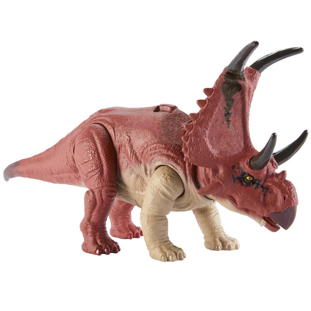 Dinosaurio de Juguete JURASSIC WORLD Diabloceratops Rugido
