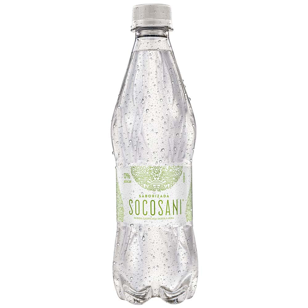 Agua Mineral SOCOSANI Pera Botella 500ml