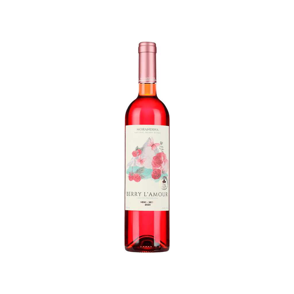 Berry L'Amour - Vino Tinto de Frambuesa Semi Seco Bot 750 ml