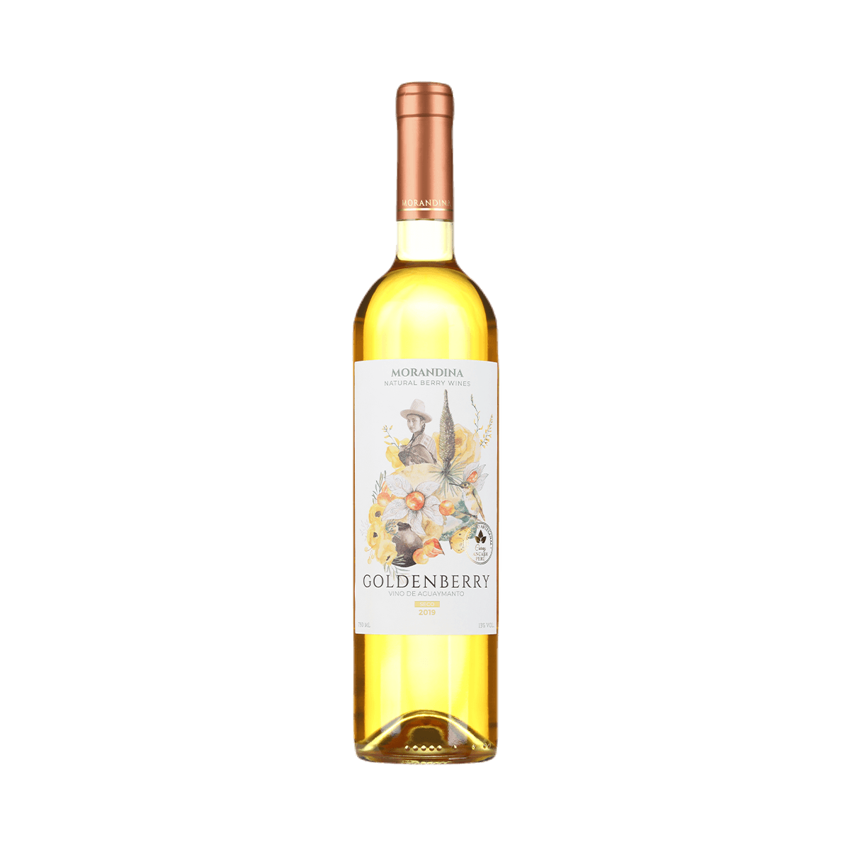 Goldenberry Vino Tinto de Aguaymanto Seco Bot 750 ml