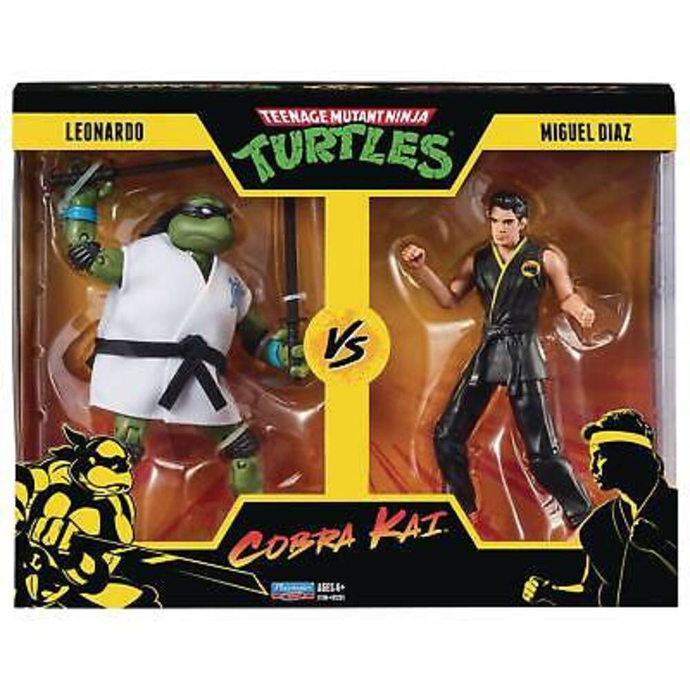 Neca Teenage Mutant Ninja Turtles Vs Cobra Kai 2-Pack 6"