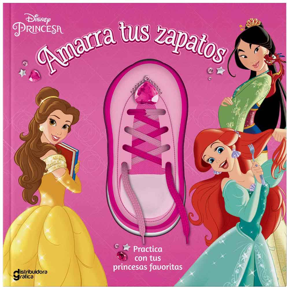 Libro Infantil DGNOTTAS Amarra tus Zapatos con Princesas