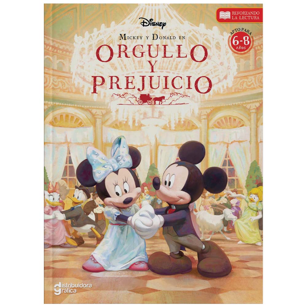 Libro Infantil DGNOTTAS Mickey y Donald en Orgullo y Prejuicio