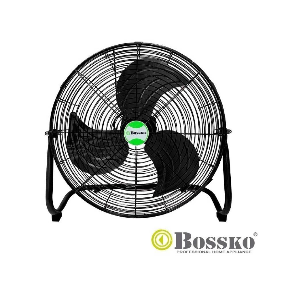 Ventilador Bossko de Piso 18" 250 Watts BK-8226VP/NG  - Negro