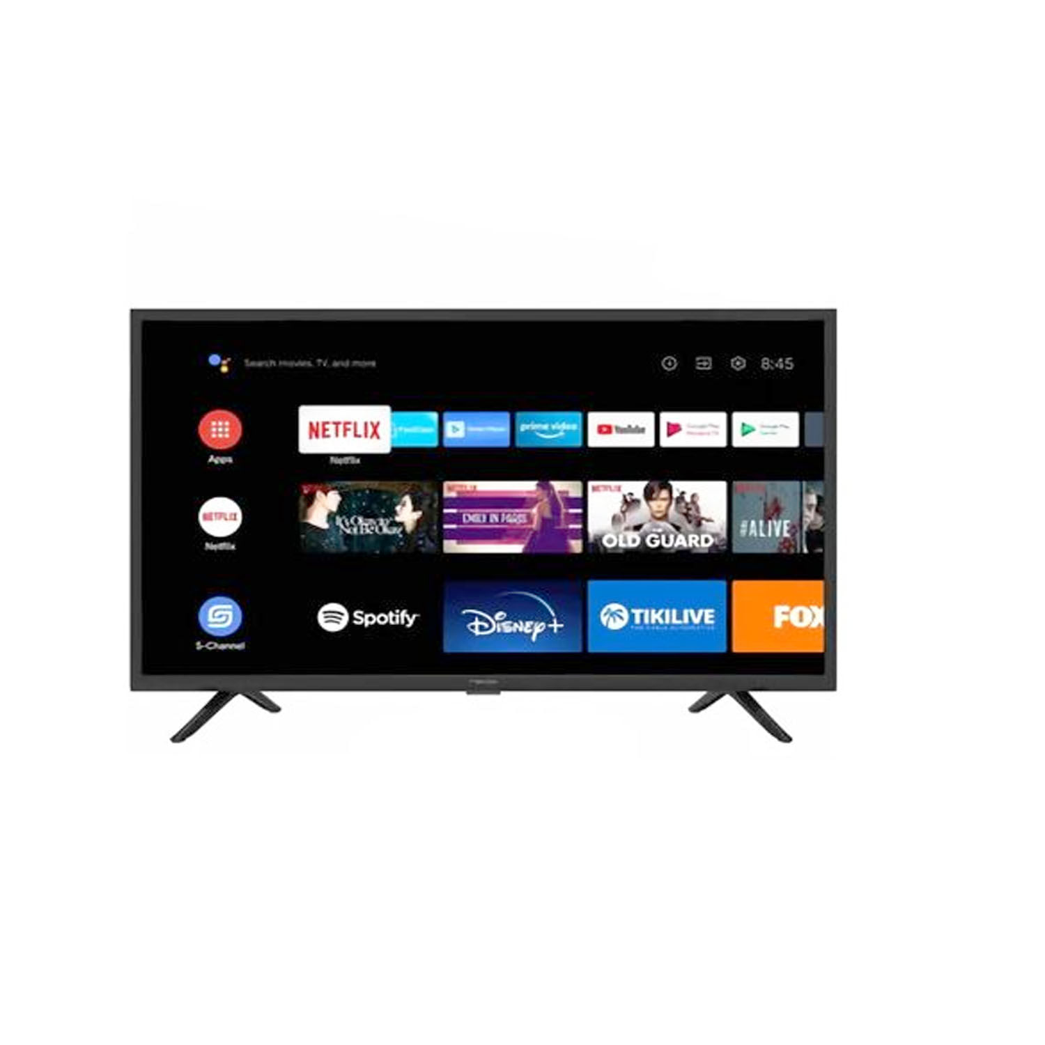 Televisor Recco 32" HD Smart TV Android TV RLED-L32D1200A Color Negro
