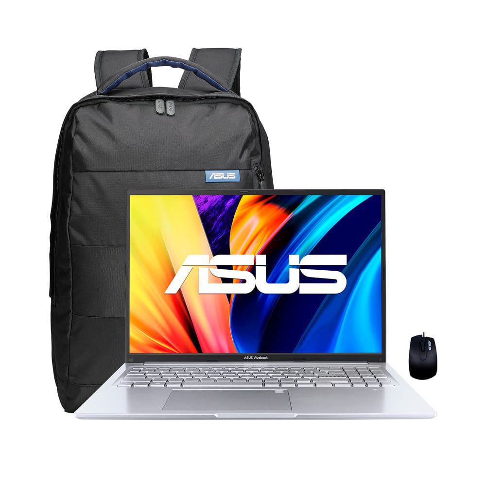 Laptop Asus Vivobook M1603QA-MB110W AMD Ryzen 5 8GB RAM 512GB SSD 16" + Mochila + Mouse Alámbrico