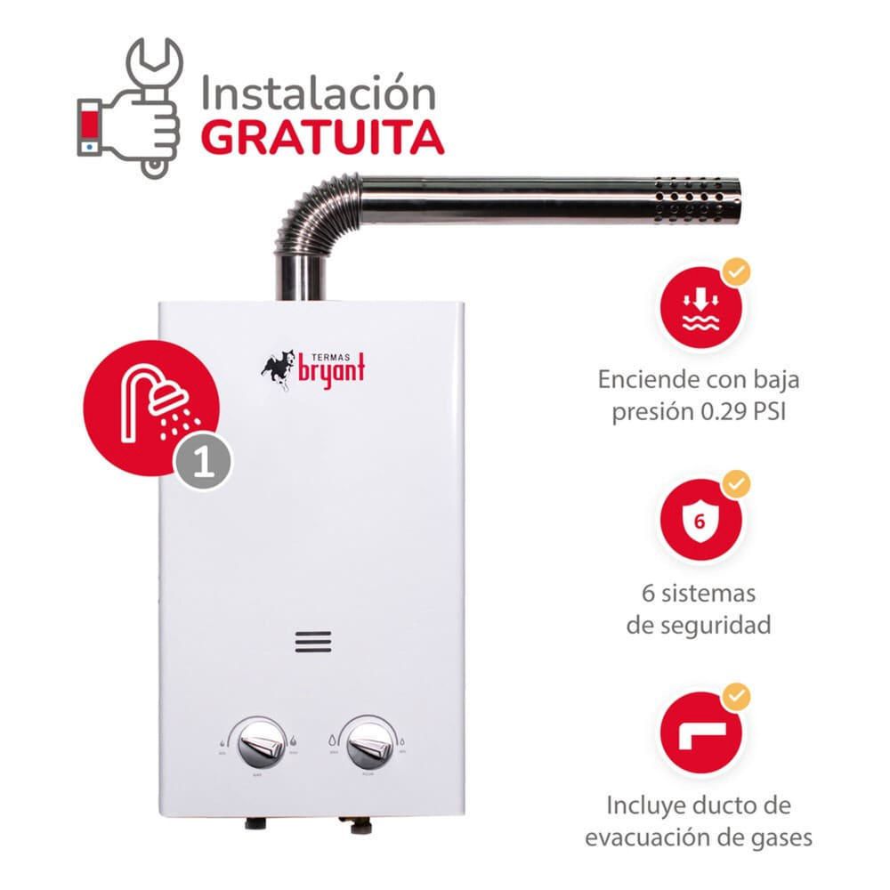 Terma A Gas Bryant Glp Tf 6L Blanco