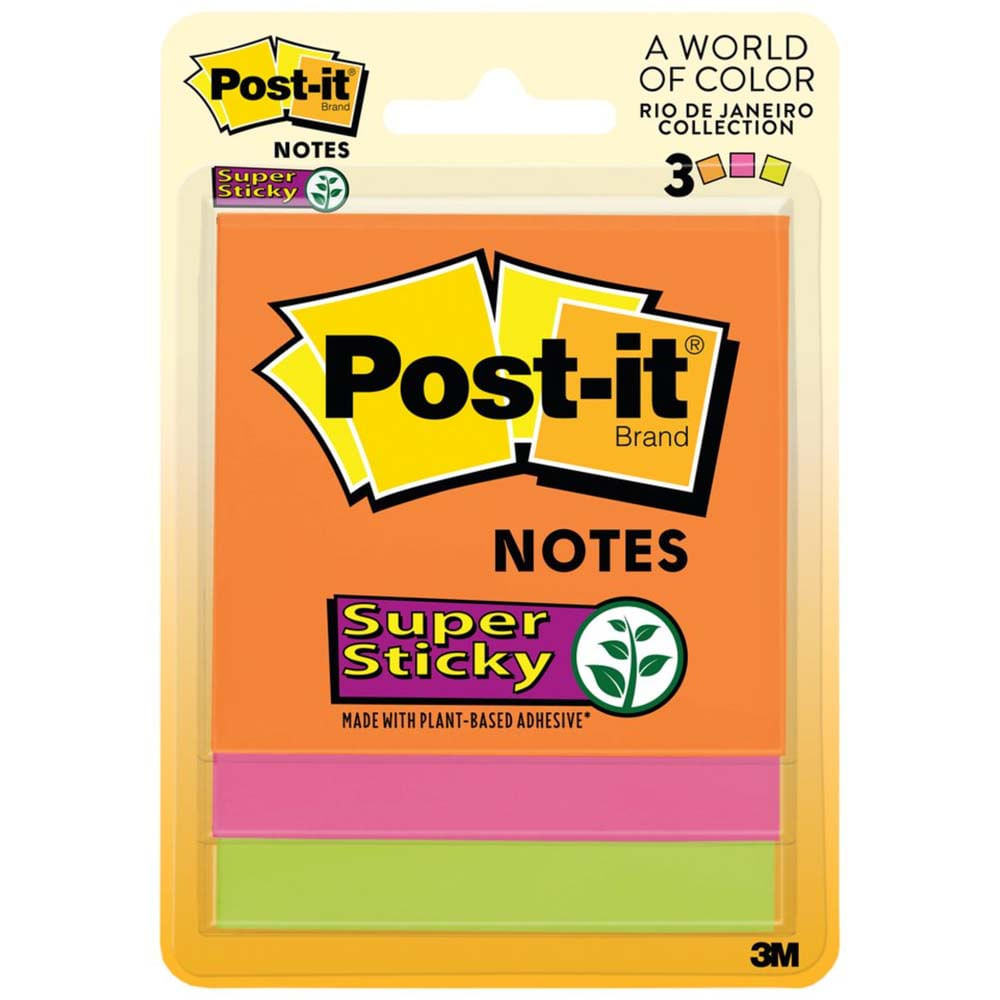 Notas Adhesivas POST-IT Supersticky 3Pads 3321