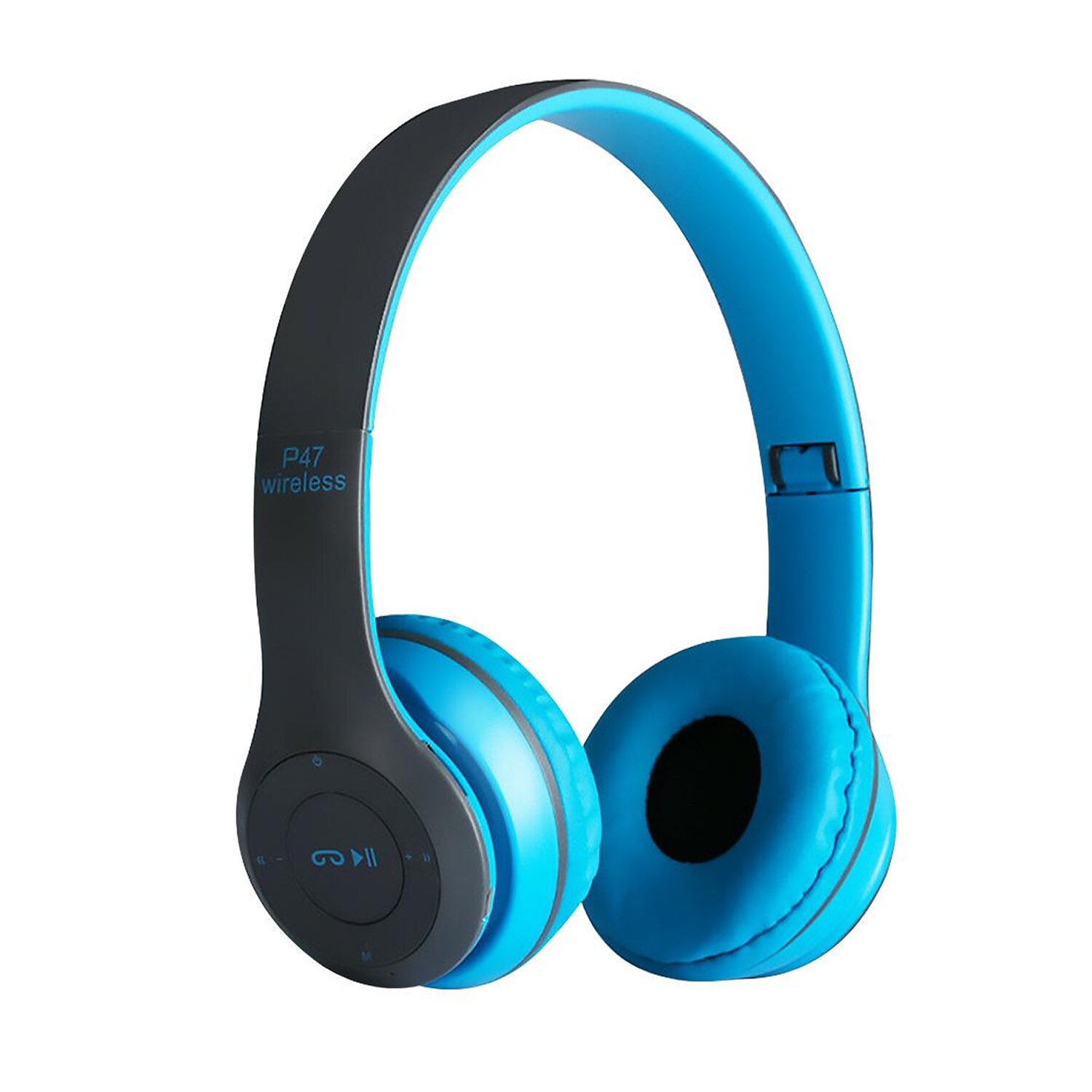 Audífono Wireless Headphones P47 Azul