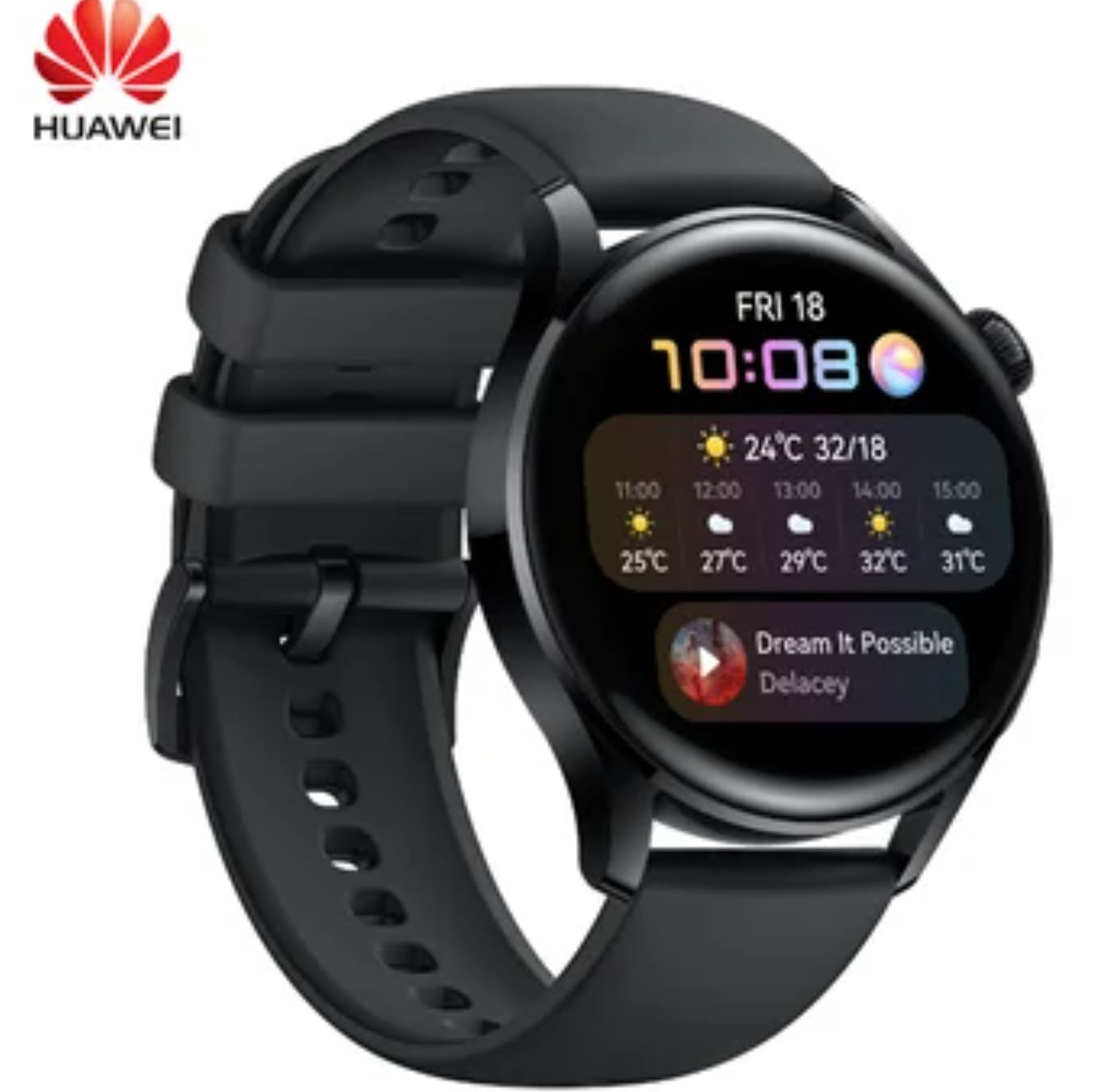 Smartwatch Huawei Watch 3 Active LTE Black