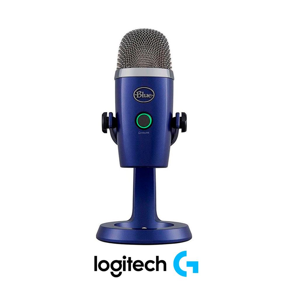 Microfono Logitech Blue Yeti Nano Usb Streaming Cardiod  988-000089