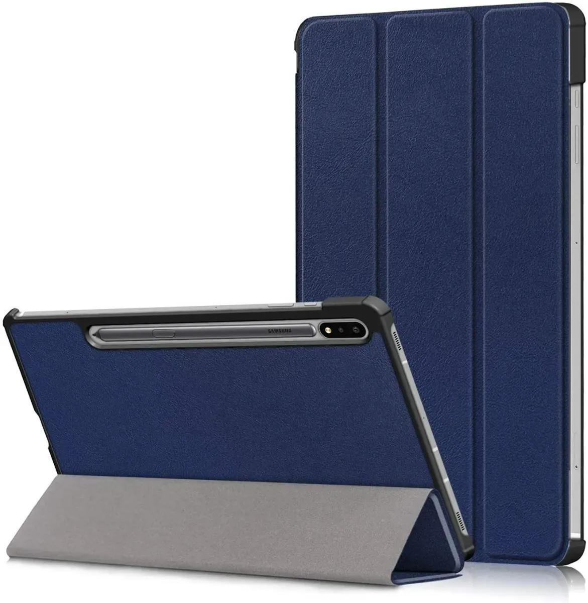 Funda Book Cover Para Tablet Samsung Tab S8 Plus 12.4" SM-X8009 Azul