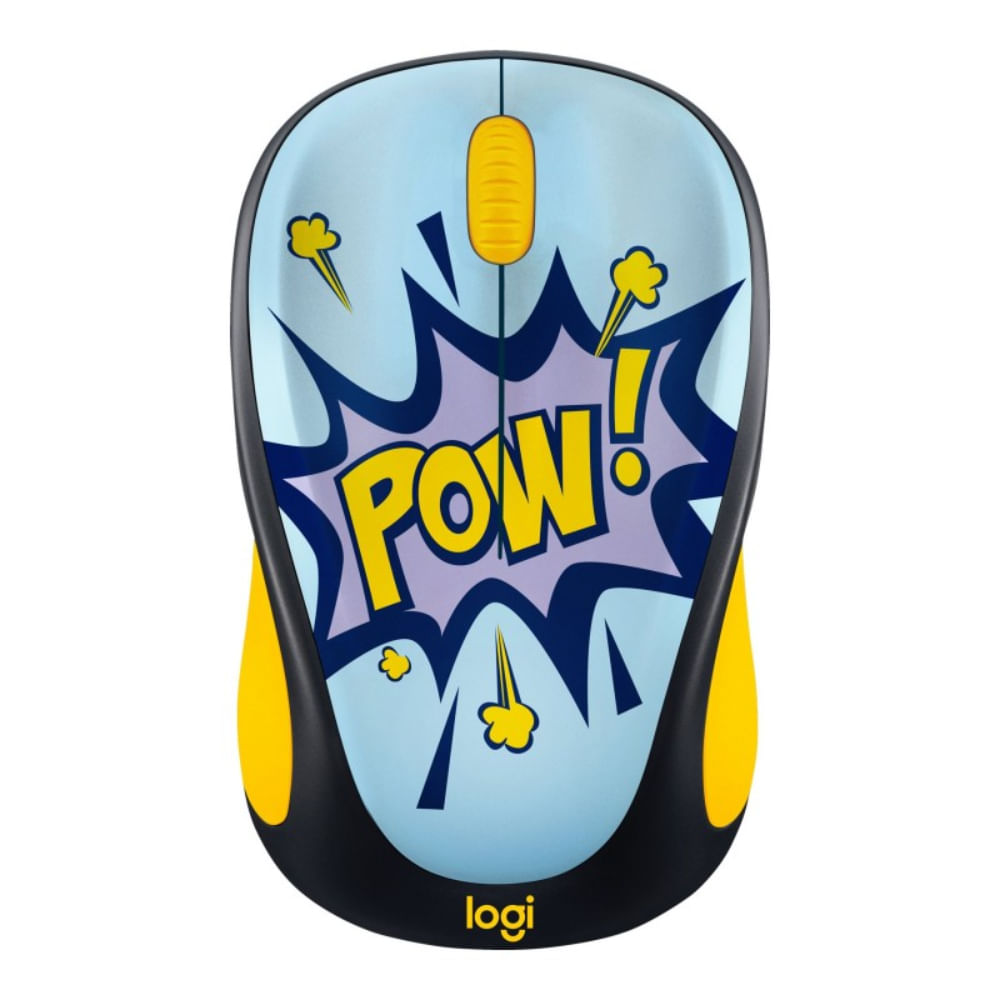 Mouse Logitech M317C Wireless Pow Yellow/Black