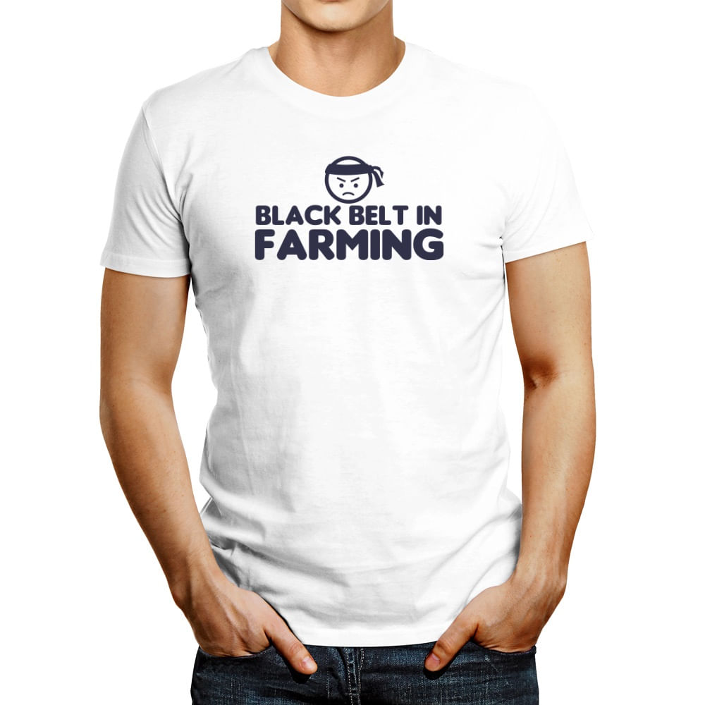 Polo de Hombre Idakoos Black Belt In Farming