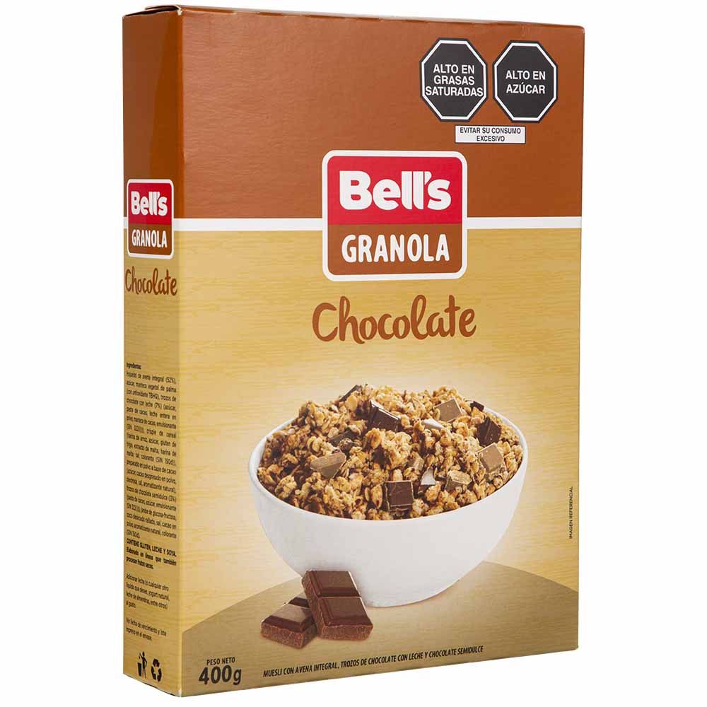 Granola BELL'S Chocolate Caja 400g