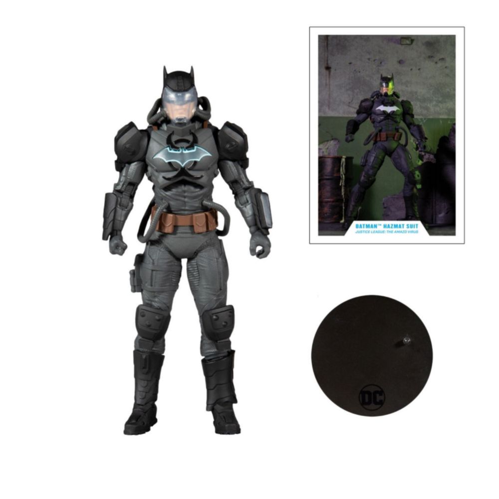 Figura Coleccionable Mc Farlane Dc Batman Hazmat Suit