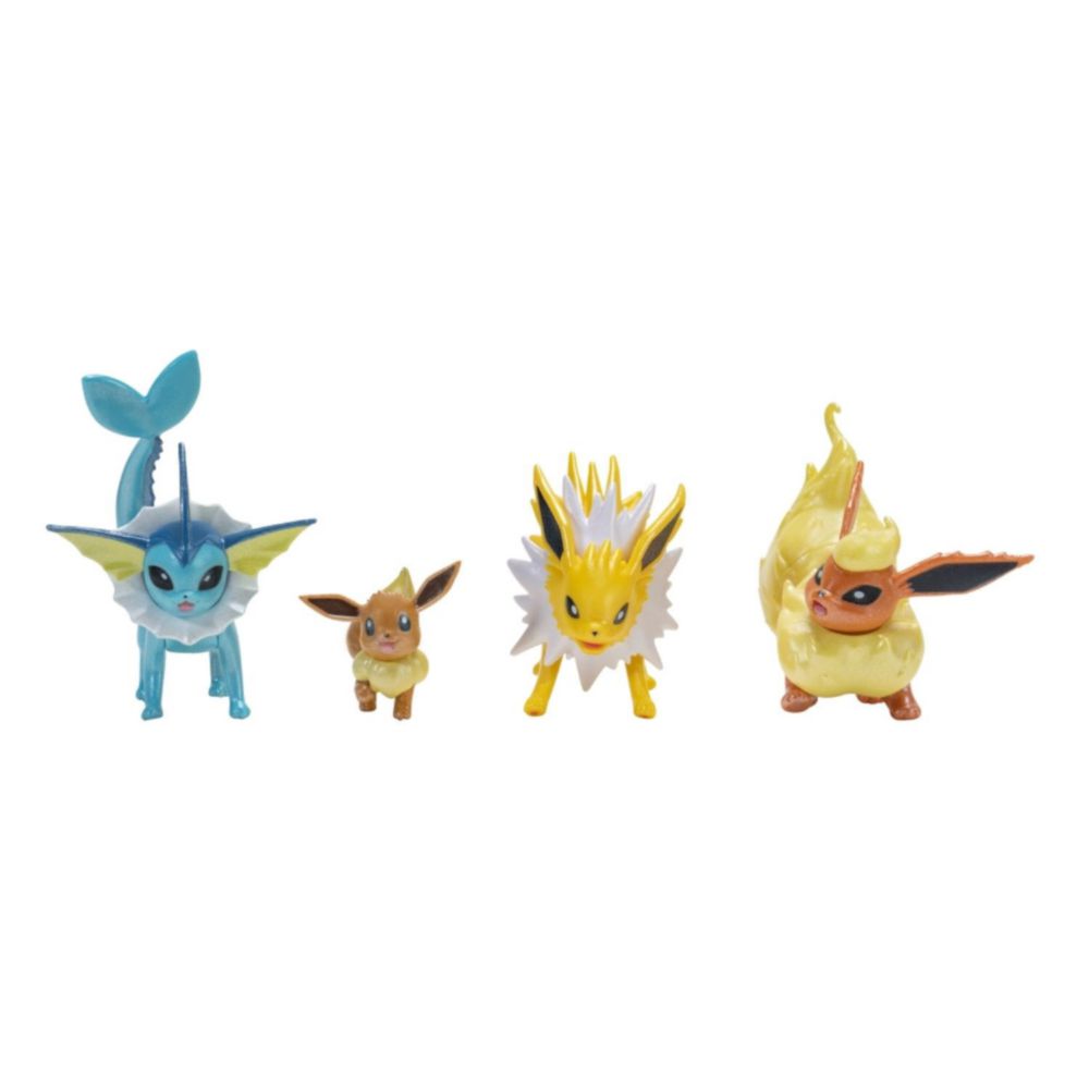 Figura Coleccionable Pokemon Pack De 4 Evolución Eevee