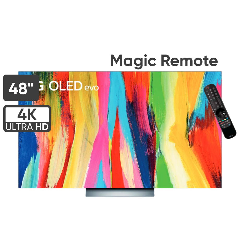 Televisor LG OLED 48" UHD 4K ThinQ AI OLED48C2PSA (2022)