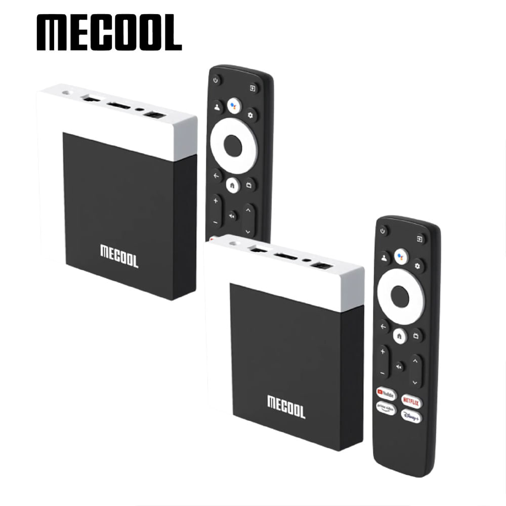 Mecool KM7 Plus con Google TV, Android 11 - Pack Dos Unidades