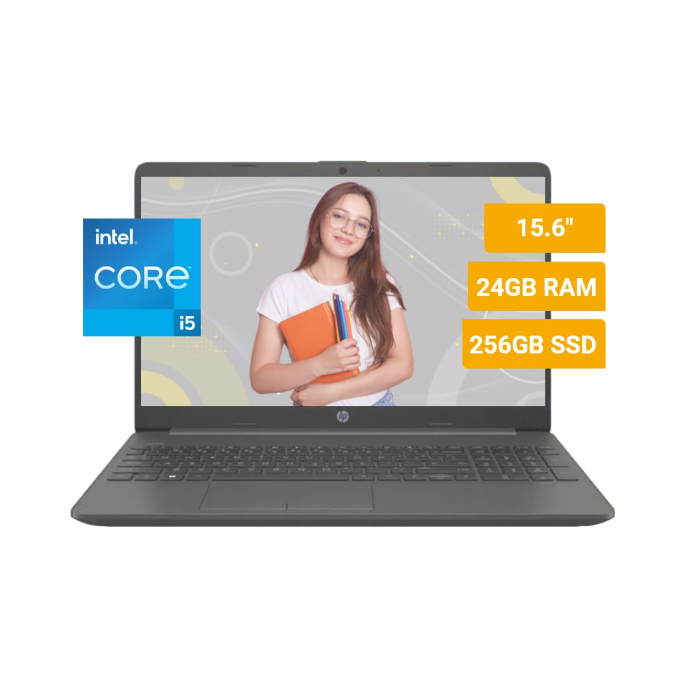 Laptop HP 250 G8 Intel Core i5-1135G7 24GB RAM 256GB SSD 15.6" FreeDos