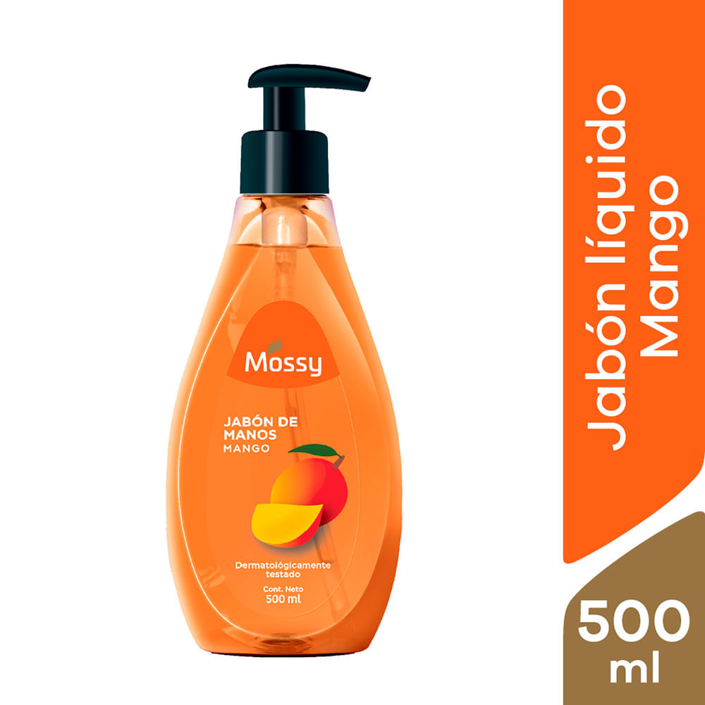 Jabón Líquido Mossy Mango - Frasco 500 ML
