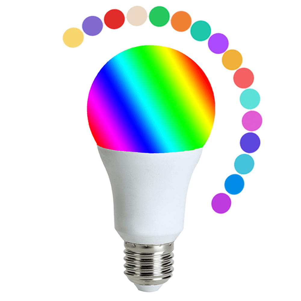 Foco LED Multicolor Inteligente WiFi RGB
