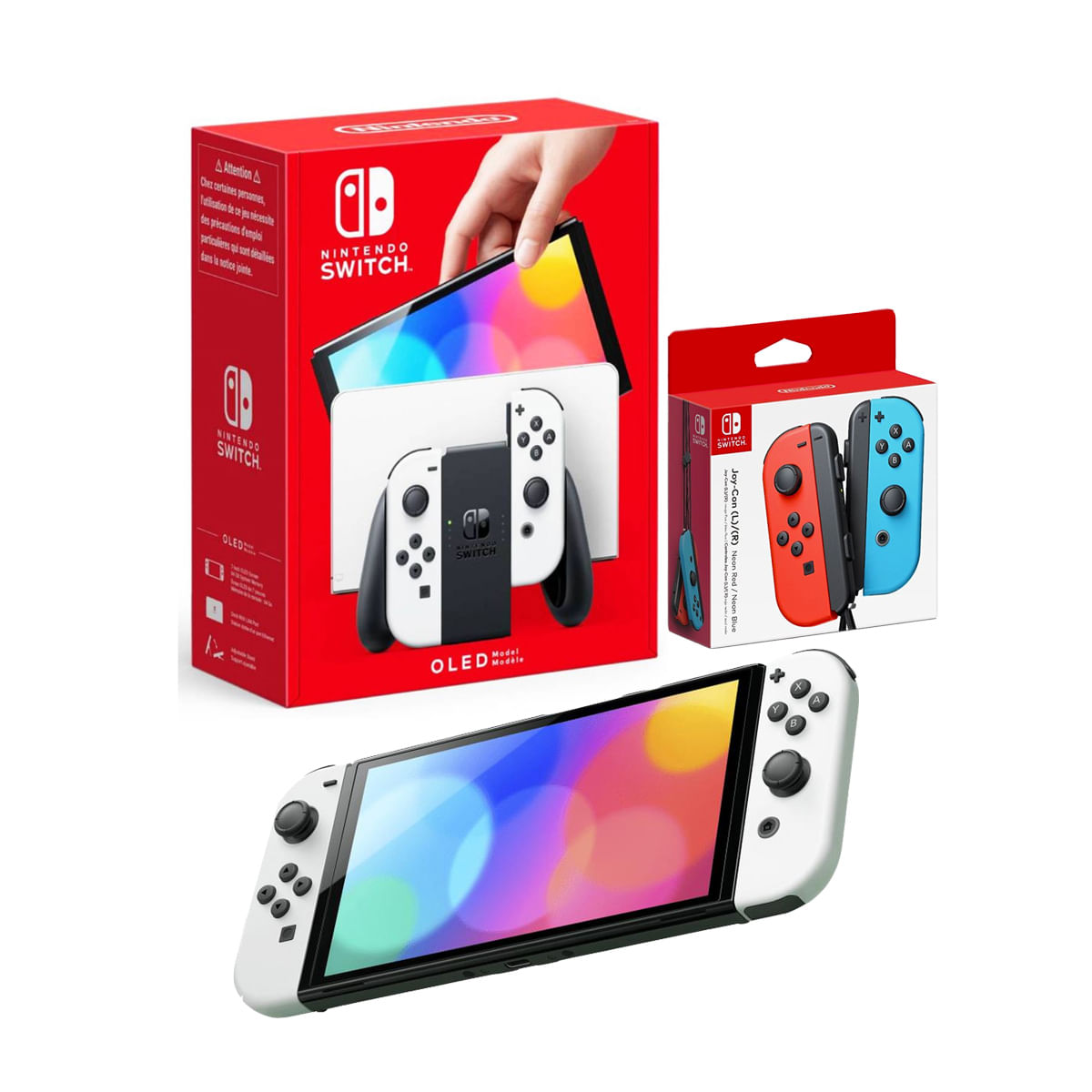 Consola Nintendo Switch Oled Blanco + Joy Con