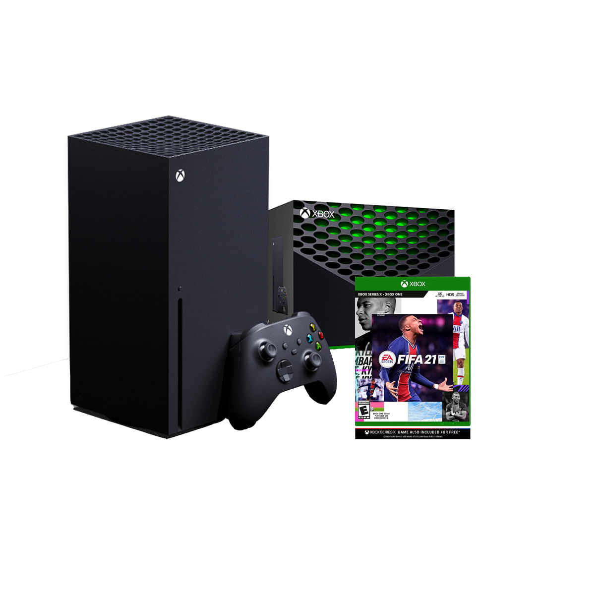 Consola Xbox Serie X Negro 1TB SSD 4K + Fifa 21