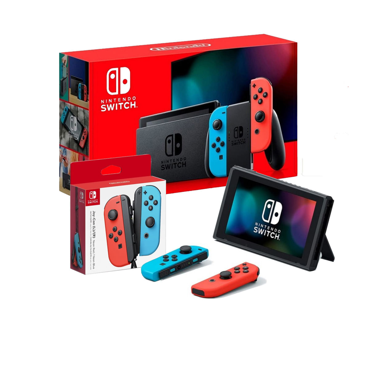 Consola Nintendo Switch 2019 + Joy Con