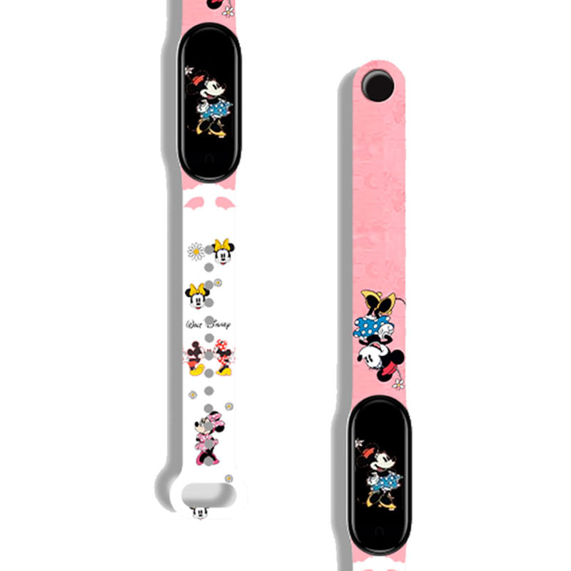 Correa Para Xiaomi Mi Band 7 Minnie Mouse Pink