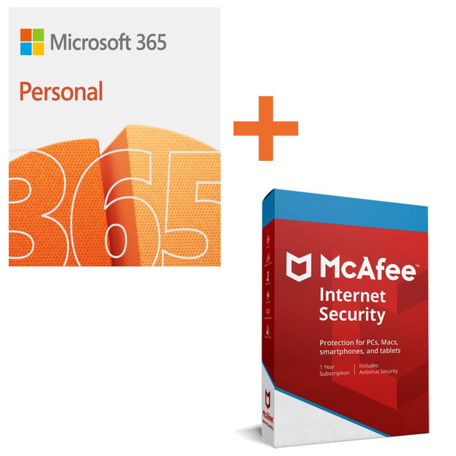 PROMO: Office 365 Personal + Mcafee Int Security 5PC (Digital)