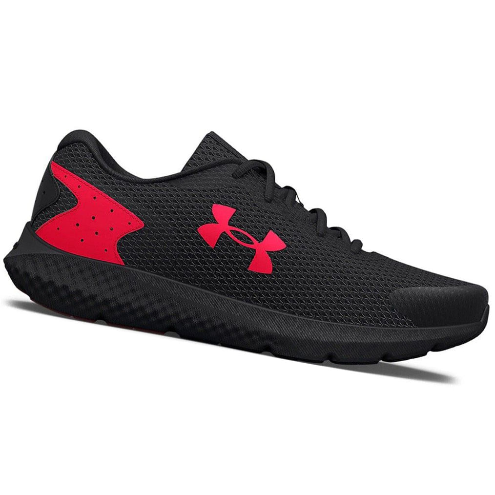 Zapatilla Deportiva Under Armour Charged Rogue 3 Reflect 3025525-001 Negro