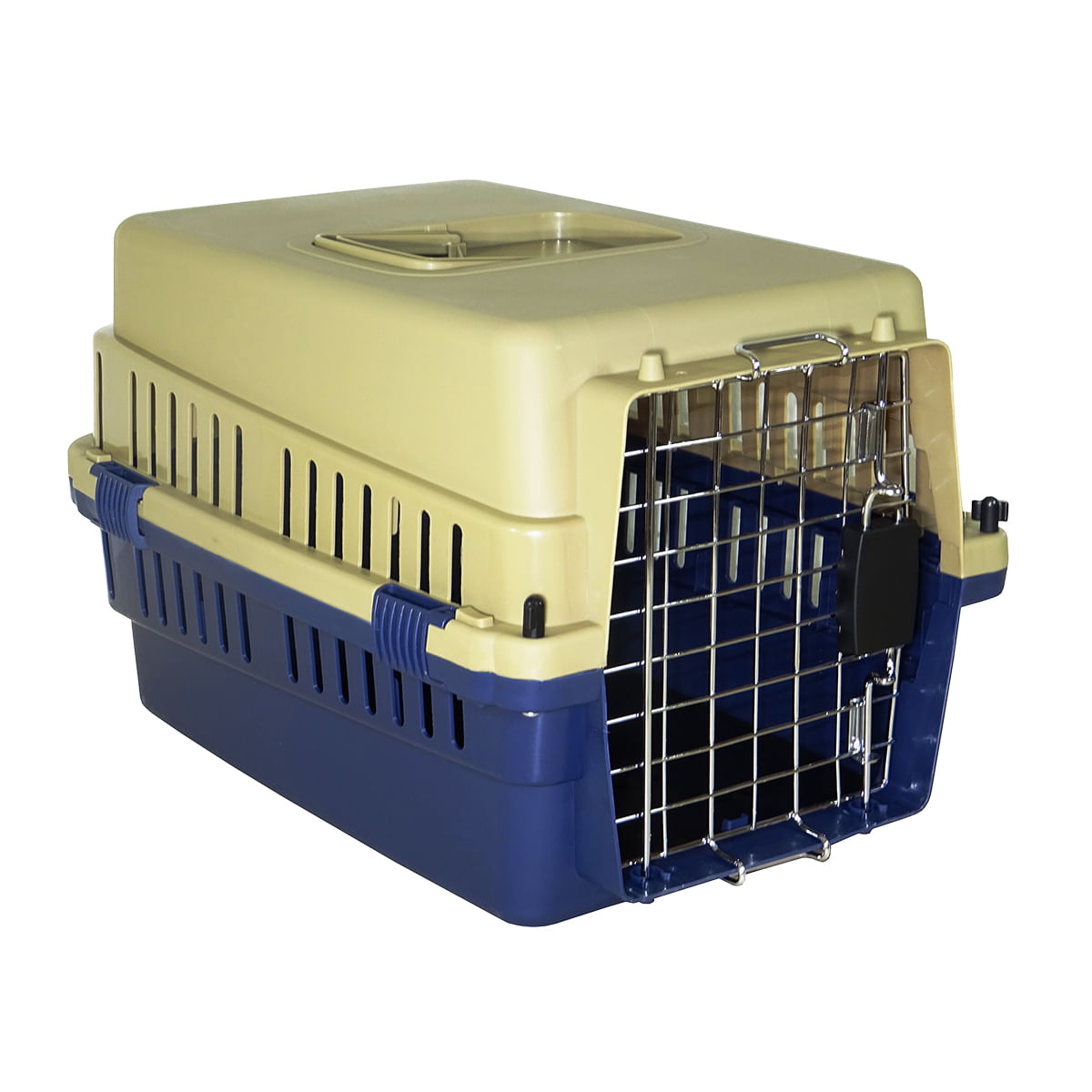 Kennel Transportador Canil Para Mascotas- Pequeño L50-A Azul - Belen