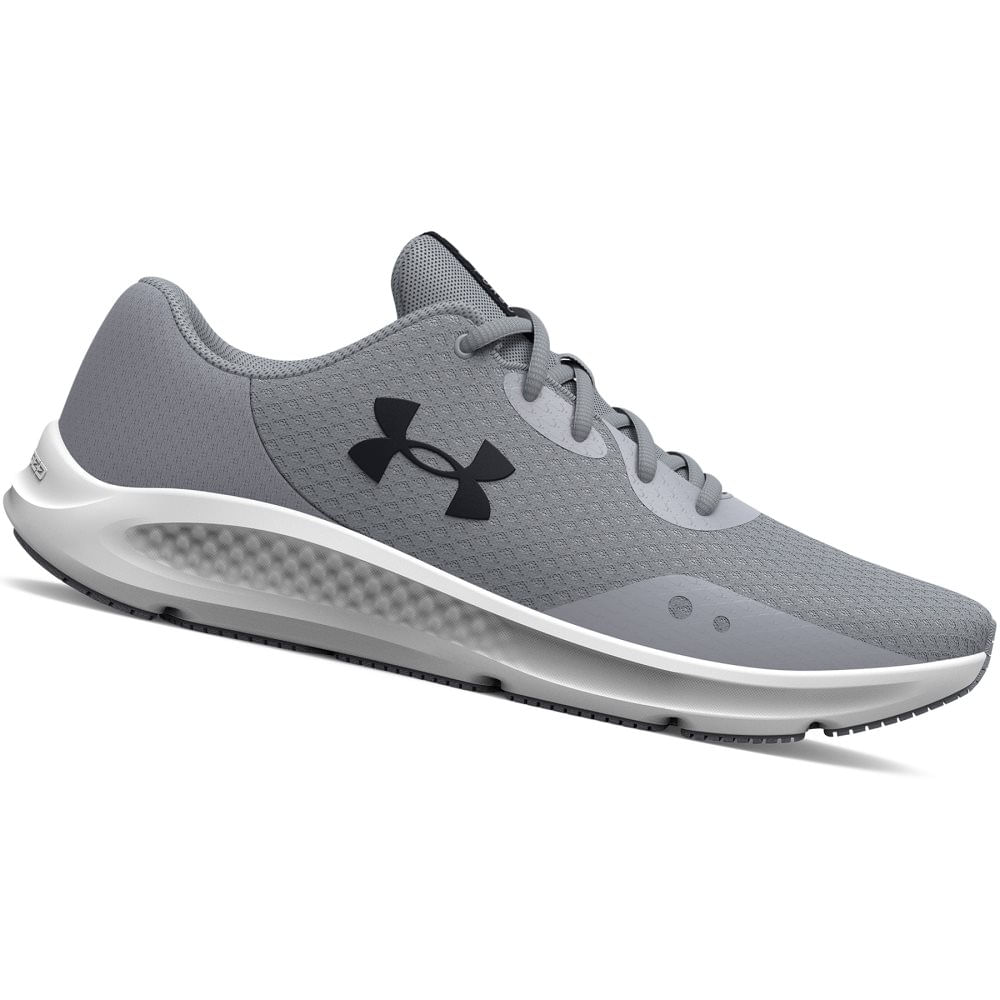 Zapatilla Deportiva Under Armour Charged Pursuit 3 3024878-104 Plomo