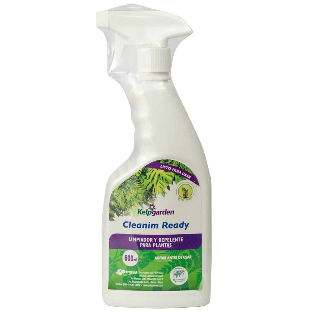 Limpiador y Repelente para Plantas CLEANIM READY Botella 600ml