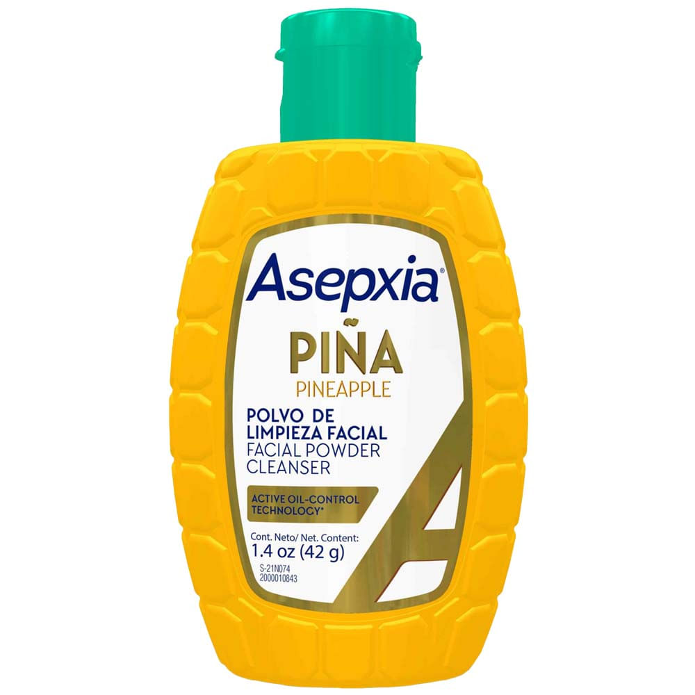 Polvo de Limpieza Facial ASEPXIA Piña Frasco 42g